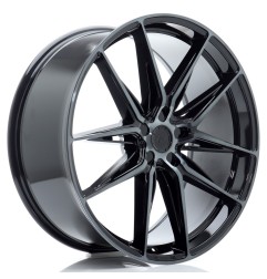 JR Wheels JR44 22x10 ET20-46 5H BLANK Black Machined w/ Tinted Face