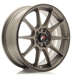 JR Wheels JR11 17x7 ET25 4x100/108 Matt Bronze