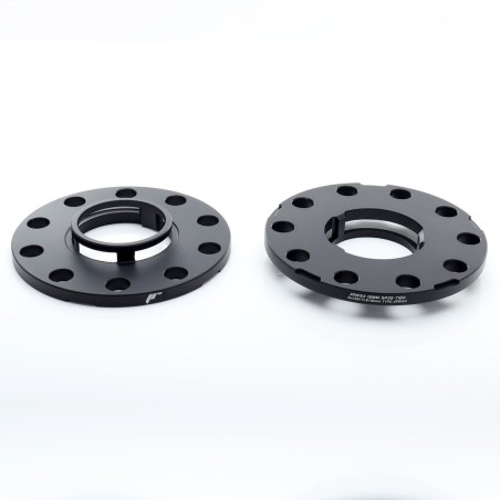 JRWS4 Spacers 12mm 5x130 71,6 71,6 Black (Porsche 3/5 tab hub)