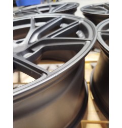 Set of SL01 19x9 ET32 + 19x10,5 ET38 5x114,3 Matt Gun Metal