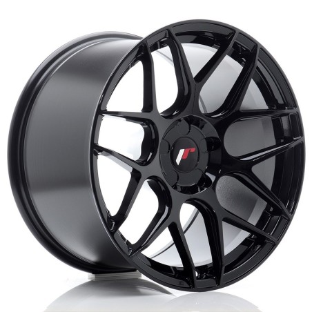 JR Wheels JR18 18x10,5 ET0-25 BLANK Gloss Black