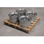 Set of JR47 19x9 ET20 + 19x10 ET29 5x120 Silver Machined Face