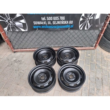 4x felgi stalowe 15 4x108