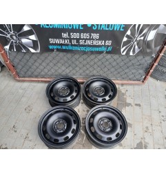 4x używane felgi stalowe 15 5x100 ET38