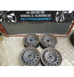 4x felgi stalowe R15 5x114,3 ET39