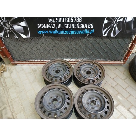 4x felgi stalowe R15 5x114,3 ET39