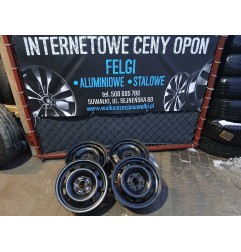 4x używane felgi stalowe 14x6J 5x100