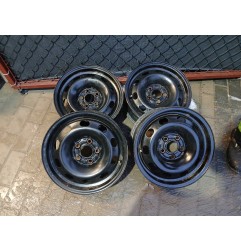 4x używane felgi stalowe 14x6J 5x100