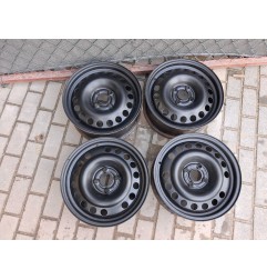 4x używane felgi stalowe 14x6J 5x100