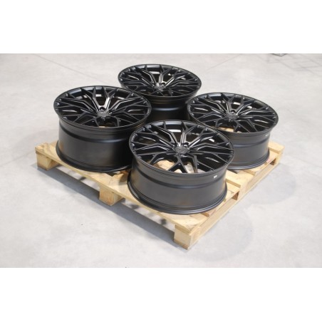 Set of CVR1 22x9,5 ET46 + 22x11 ET50 5x112 Carbon Graphite