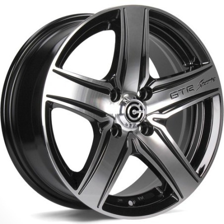 Alloy Wheels Carbonado GTRSPORTS1 Czarny 13"" 4x100 4x98