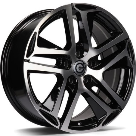 Alloy Wheels Carbonado Nice Czarny 17"" 5x108