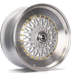 Alloy Wheels seventy9 SV-F Srebrny 15"" 4x100 4x114,3