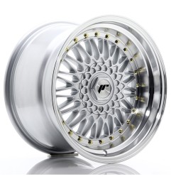 JR Wheels JR9 17x10 ET20 BLANK Silver w/ Machined Lip