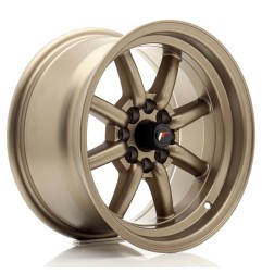 JR Wheels JR19 15x8 ET0 4x100/108 Matt Bronze