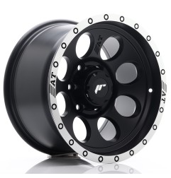 JR Wheels JRX4 16x9 ET0 6x139.7 Matt Black w/ Machined Lip