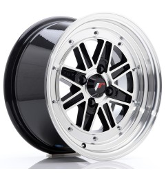 JR Wheels JR31 15x7.5 ET20 4x100 Gloss Black Machined Face