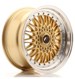 JR Wheels JR9 17x8,5 ET35 5x100/114 Gold w/ Machined Lip