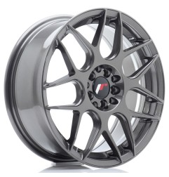 JR Wheels JR18 17x7 ET40 5x108/112 Hyper Gray