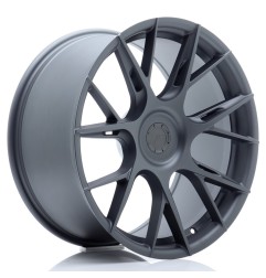 JR Wheels JR42 19x9,5 ET35-42 5H BLANK Matt Gun Metal