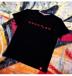 Concaver Men's T-Shirt Logo Black Size S