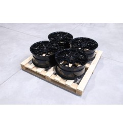 Set of CVR1 19x9 ET51 5x112 Gloss Black