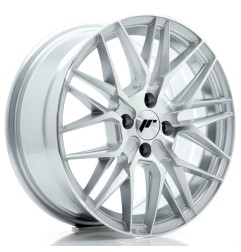 JR Wheels JR28 16x7 ET25 4x108 Silver Machined Face