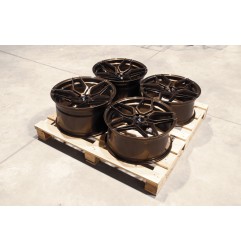Set of JR34 20x9 ET35 + 20x10,5 ET20 5x120 Gloss Bronze