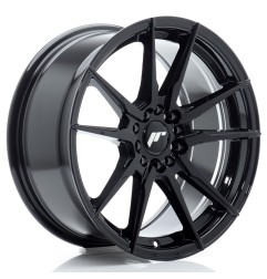 JR Wheels JR21 17x8 ET35 5x110/120 Gloss Black