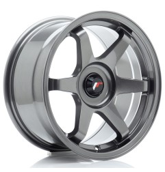 JR Wheels JR3 16x8 ET25 BLANK Gun Metal