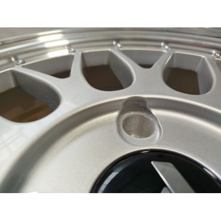 Set of JR23 16x7 ET40 4x114,3 Hyper Silver