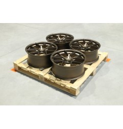 Set of SL01 19x8 ET40 5x114,3 Matt Bronze
